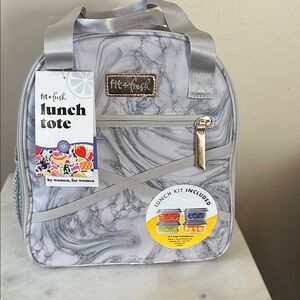 Fit & Fresh Lunch Tote with containers, NWT
